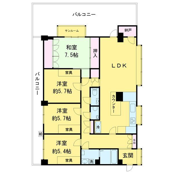 間取図