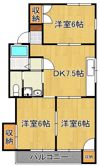 ケイオーハイツの間取り画像