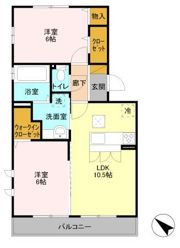 シャルマンドミールの間取り画像