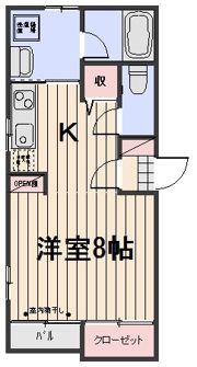 スカイガーデン芳泉の間取り画像