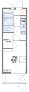 レオパレスフラワーヒル熊本の間取り画像