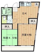 ハイムライジングサンの間取り画像