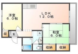 グランジュール津島 Aの間取り画像