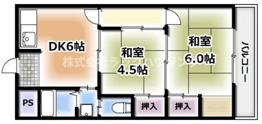 田村グリーンハイツの間取り画像