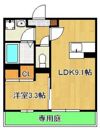 トレス城野貮番館の間取り画像