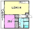 カーサコトブキの間取り画像