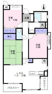 アステリ与野本町の間取り画像