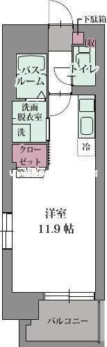レジデンス吉野の間取り画像