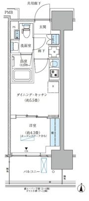 パークアクシス西大島コンフォートスクエアの間取り画像