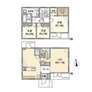 本牧元町戸建の間取り画像