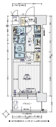 EC新大阪ⅩⅣアイシーの間取り画像