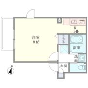LYNX北千住A棟の間取り画像
