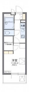 レオパレス南大和田の間取り画像