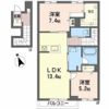 VIVANT HILL川内の間取り画像