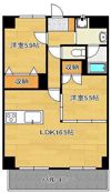 THE SQUARE Suite Residenceの間取り画像