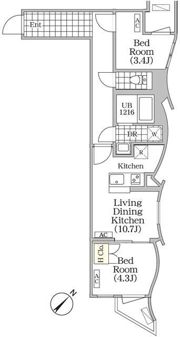 BRICK RESIDENCE 目黒本町の間取り画像