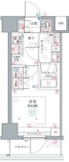 クレヴィスタ阪東橋Ⅱの間取り画像