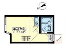 ユナイト塩浜アルベールカミュの間取り画像