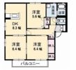 ディアス2000 C棟の間取り画像
