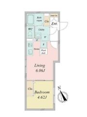 LiveFlat不動前の間取り画像