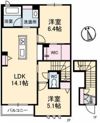 Azul WisteriaA棟の間取り画像