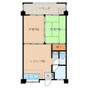 サンライズ長田の間取り画像