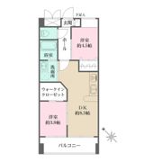 アビオン中野坂上B棟の間取り画像