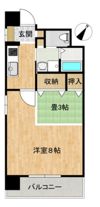 メゾンドゥMURATAの間取り画像