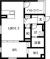 Anecis今池北の間取り画像