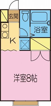 マリンヒルズBの間取り画像
