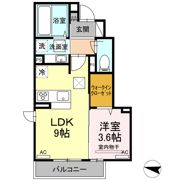 グランフォレMⅠの間取り画像