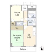 モンテメール六甲の間取り画像