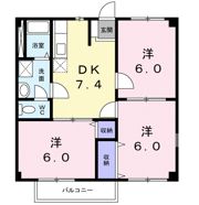 シェランジュの間取り画像