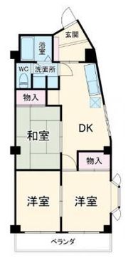 オーク二葉ビルの間取り画像