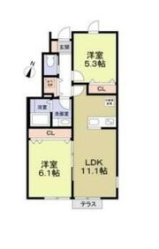 フォレストVIの間取り画像