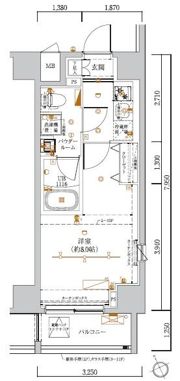 LUMEED立川の間取り画像