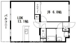 グランストーク西島の間取り画像