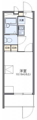 レオパレスノイヤマトの間取り画像