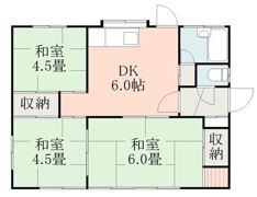 一木住宅の間取り画像
