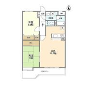 五反山ヒルズの間取り画像