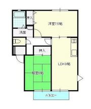 サンライフ上代の間取り画像