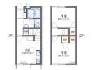 レオパレスフェリーチェ南新木の間取り画像