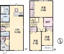 リシェスの間取り画像