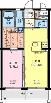 ベイシティコートの間取り画像