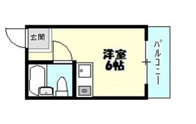 メゾンド長束1の間取り画像