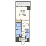 ルクレ難波(旧CASSIA難波)の間取り画像