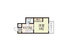 レジデンスⅡYASUDAの間取り画像