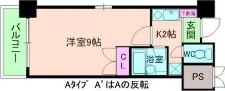 KM江坂の間取り画像
