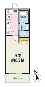 サクラテラス富士見の間取り画像
