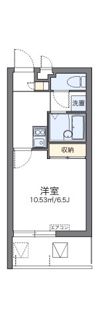 レオパレス久米Ⅱの間取り画像